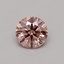 0.33 Ct. Fancy Intense Pink Round Lab Grown Diamond