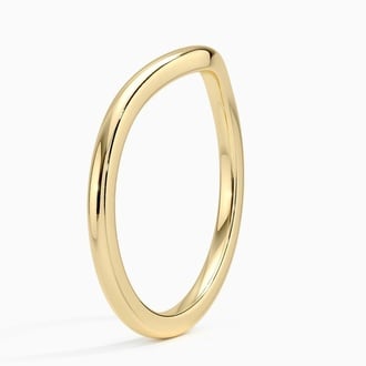 1.5mm Curved Wedding Ring