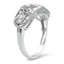 The Isa Ring, smalltop view on a hand