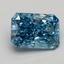 1.73 Ct. Fancy Vivid Blue Radiant Lab Grown Diamond