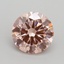 1.70 Ct. Fancy Intense Pink Round Lab Grown Diamond