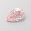 0.53 Ct. Fancy Pink Pear Lab Grown Diamond