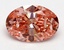 2.01 Ct. Fancy Vivid Pink Oval Lab Grown Diamond