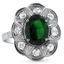 Art Deco Garnet Vintage Ring