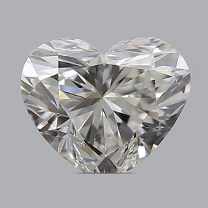 Heart diamond — real photo