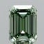 3.07 Ct. Fancy Vivid Green Emerald Lab Grown Diamond