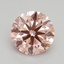 1.70 Ct. Fancy Intense Pink Round Lab Grown Diamond