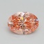1.01 Ct. Fancy Intense Pink Oval Lab Grown Diamond