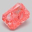 3.16 Ct. Fancy Vivid Pink Radiant Lab Grown Diamond