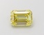 1.13 Ct. Fancy Yellow Emerald Lab Grown Diamond