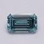 1.50 Ct. Fancy Intense Blue Emerald Lab Grown Diamond