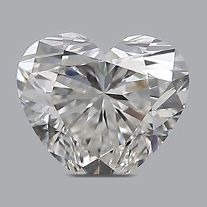 Heart diamond — real photo
