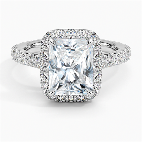 Estelle Halo Diamond Ring - Brilliant Earth