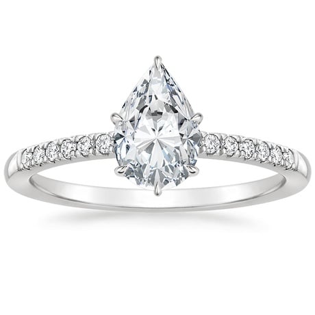 18K White Gold Petite Viviana Diamond Bridal Set (1/4 ct. tw.)