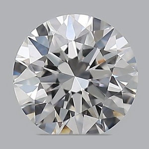 Round diamond — real photo
