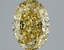 3.10 Ct. Fancy Intense  Yellow Oval Lab Grown Diamond
