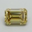 2.19 Ct. Fancy Intense Yellow Emerald Lab Grown Diamond