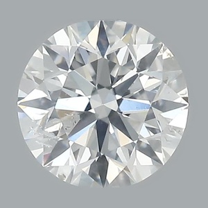 Round diamond — real photo