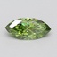 0.60 Ct. Fancy Vivid Green Marquise Lab Grown Diamond