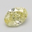 1.02 Ct. Fancy Yellow Oval Diamond