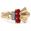 Retro Ruby Cocktail Ring