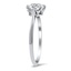 The Manasa Ring, smalltop view on a hand