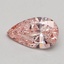 0.50 Ct. Fancy Vivid Pink Pear Lab Grown Diamond