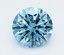 1.5 Ct. Fancy Vivid  Blue Round Lab Grown Diamond