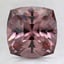 9.2x9.1mm Unheated Pink Cushion Zircon