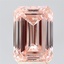 4.03 Ct. Fancy Intense Pink Emerald Lab Grown Diamond