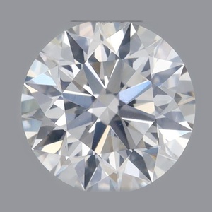 Round diamond — real photo