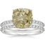 18K White Gold Petite Shared Prong Bridal Set (1/2 ct. tw.)