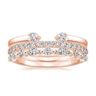 Tres Diamond Ring Stack (3/4 ct. tw.) in 14K Rose Gold