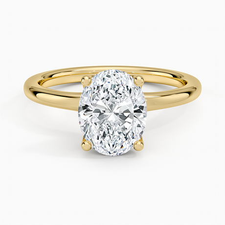 Fleur Solitaire Ring