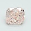 3.52 Ct. Fancy Intense Pink Cushion Lab Grown Diamond
