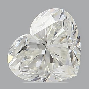 Heart diamond — real photo