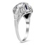 The Kylian Ring, smalltop view on a hand