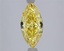 2.04 Ct. Fancy Vivid Yellow Yellow Marquise Lab Grown Diamond