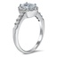 The Karmen Ring, smalltop view on a hand