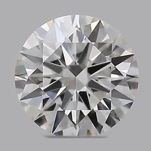 Round diamond — real photo