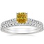 Platinum Sonora Diamond Ring with Sonora Eternity Diamond Ring (3/8 ct. tw.)