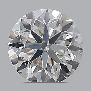 Round diamond — real photo