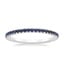 18K White Gold Luxe Ballad Sapphire Ring, smalltop view