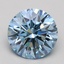 2.07 Ct. Fancy Blue Round Lab Grown Diamond