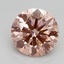2.72 Ct. Fancy Intense Pink Round Lab Grown Diamond