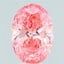 3.20 Ct. Fancy Vivid Pink Oval Lab Grown Diamond