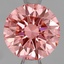1.07 Ct. Fancy Vivid Pink Round Lab Grown Diamond