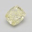 1.01 Ct. Fancy Light Yellow Cushion Diamond