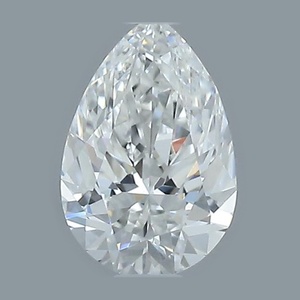 Pear diamond — real photo