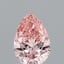 1.08 Ct. Fancy Vivid Pink Pear Lab Grown Diamond